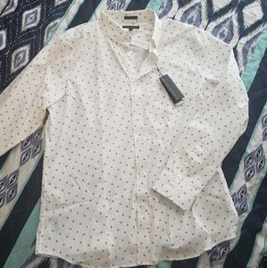 Mens Banana Republic long sleeve dress shirt, NWT